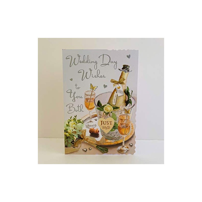 Jonny Javelin Wedding Day Wishes To You Both Card -