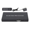 2x2 Video Wall Controller 4K 30Hz VGA Input HD Multimedia