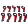 10pcs Neoprene Golf Club Iron Head Covers Putter Set Protector