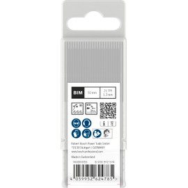 Bosch 25 x PRO Metal Medium T121AFC Jigsaw Blades (for Sheet Steel, Length 92 mm, Professional Accessories Jigsaw)