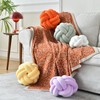 VBGYA Knot Ball Pillow, Round Decorative Throw Pillows Cushion, 11