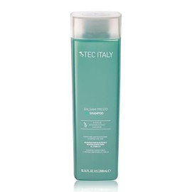 TEC ITALY Balsami Presto Shampoo 300 ml | Shampoo Hidratante para Cabello Seco y Dañado | Fortalece y Revitaliza | Reduce Estática y Frizz | Protección Solar Capilar | Brillo y Suavidad Intensiva