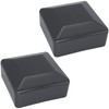 SKIR'CO Set of 2 Square Fence Post Caps 60 x