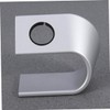 jojofuny U-Shaped Silver Watch Cradle Stand Dock Station Sturdy Holder