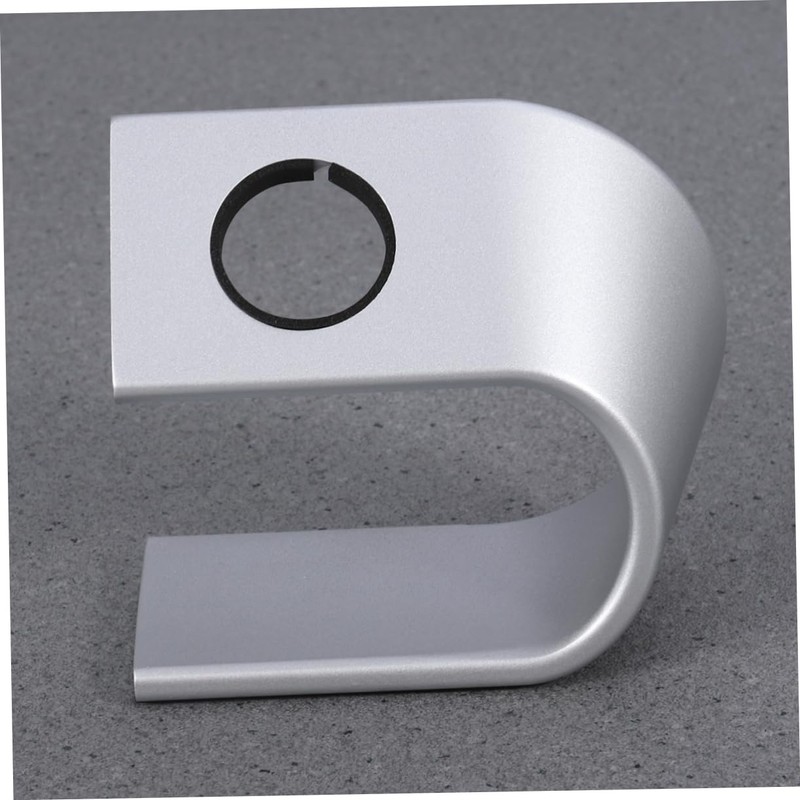jojofuny U-Shaped Silver Watch Cradle Stand Dock Station Sturdy Holder
