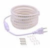 pcningled Outdoor LED Strip Lights Waterproof 32.8FT AC 110V Flexible