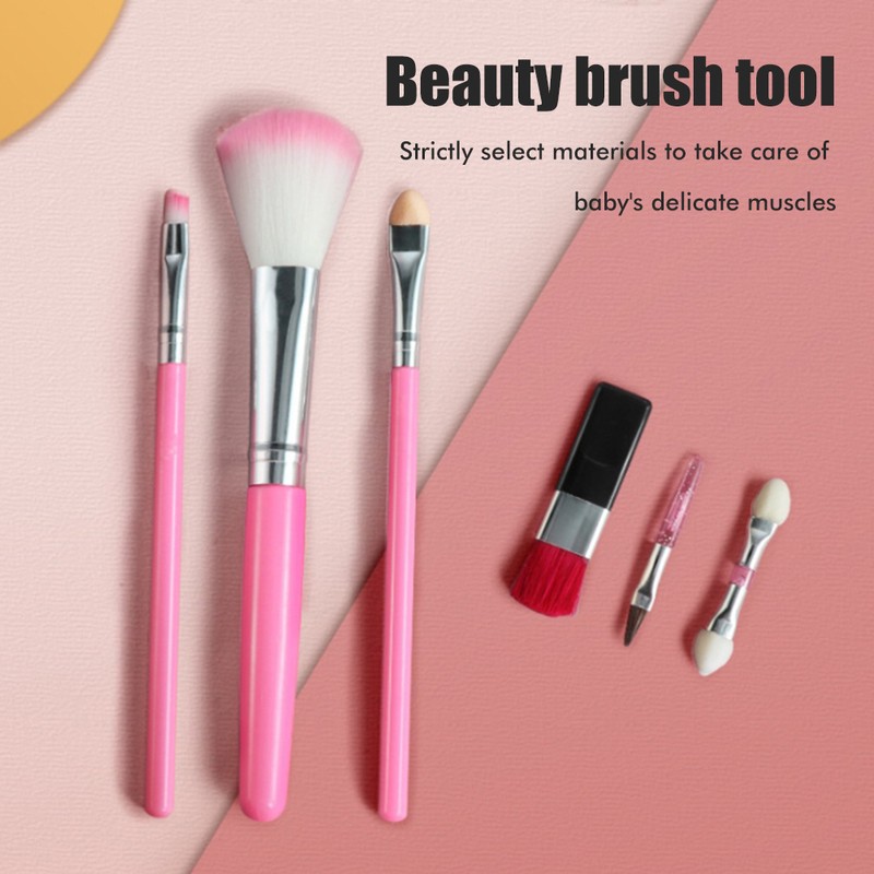 Girls Make Up Set Toys Pretend Play Cosmetic Bag Beauty