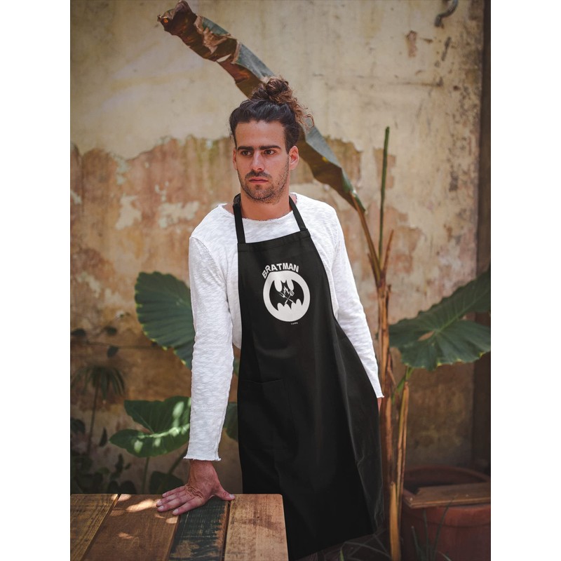 FremiBag BBQ Apron for Men with the Bratman – Cotton