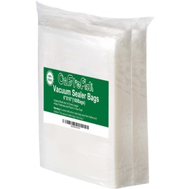 O2frepak 100 Pint 6" x 10" Vacuum Sealer Bags with BPA Free and Puncture Prevention,Vacuum Seal Freezer Bags,Great for Sous Vide Vaccume Sealer PreCut Bags