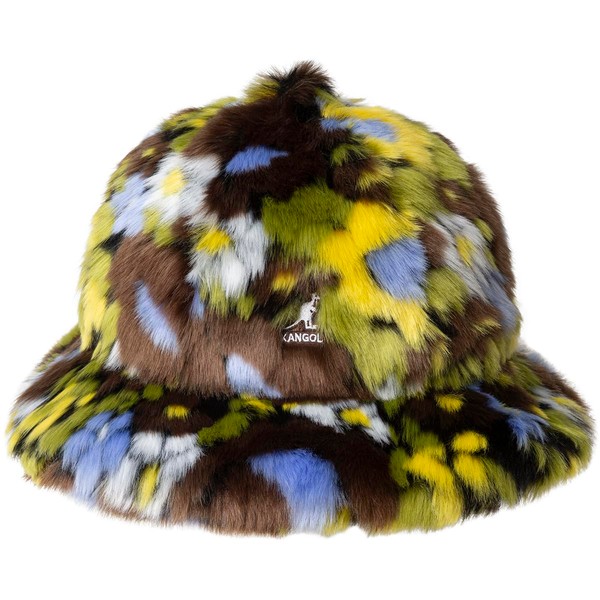 Kangol Faux Fur Casual - Camo Flower/S Bucket Hat
