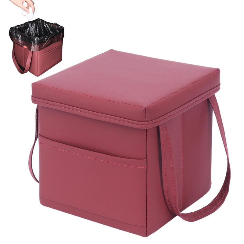 Trash Can for Car, Foldable Convenient Trash Can, Portable Garbage