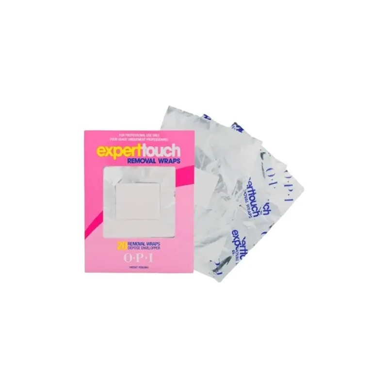 Opi Expert Touch Toallas Para Remover Esmalte De Gel 20pcs