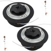 BLOLACDZ (2 Pack) C6-2 Trimmer Head for Stihl FS38 FS40