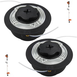 BLOLACDZ (2 Pack) C6-2 Trimmer Head for Stihl FS38 FS40 FS40C FS45 FS46 FS50 FS50C FSA60R FSA86R FSE60 FSE71 FSE81 Easy Loading Lawn Mower Garden Tool Accessories