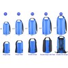 OMGear Waterproof Dry Bag Backpack Waterproof Phone Pouch 40L/30L/20L/10L/5L Floating