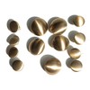 Botones de bronce cúpula con acabado satinado ~ para blazer,