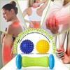 Bola de Masaje, Pelota para Masaje Tejido Profundo, Roller Espigado