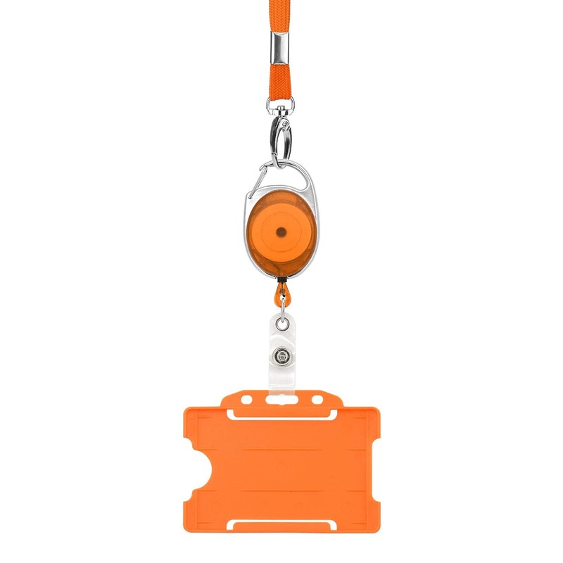 LanyardsTomorrow Retractable Lanyard & ID Card Holder 3 Pack Set