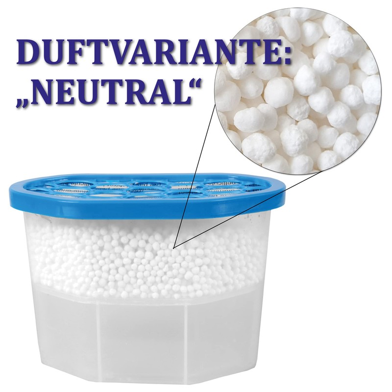 Dehumidifier with 230 g granules, up to 50 m² room