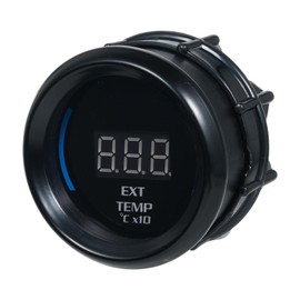 xinyee 2" 52mm Universal Digital Exhaust Gas Temperature Gauge with Blue LED Display for Cars SUVs Trucks