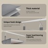 Vailando 6-Tier Hanging Shelves for Closet, Two 3-Shelf Hanging Closet