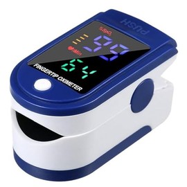 FARMADAR Oxímetro de Pulso para el Dedo, Monitor de frecuencia de Pulso y saturación de oxígeno en Sangre, oxímetro portátil con Pantalla LED....     