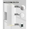 Ken & Ricky Outdoor Wall Light Fixture,Exterior Lighting Fixtures,Modern Sconce