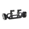 NICEYRIG 15mm Dual Rod Clamp with Rosette for ARRI Standard(M6