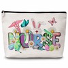 Eyouyeqi Nurse Gifts Makeup Bag, Funny Nurse Bag Cosmetic Bags,