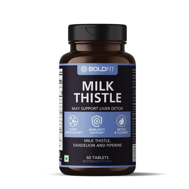 Generic Milk Thistle Liver Detox Supplement for Men & Women