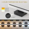 Joosenhouse Modern LED Bathroom Vanity Light Fixtures, 5CCT Dimmable Bathroom