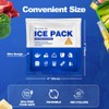 Blue Ice Packs for Coolers, Shipping and Lunch Box |