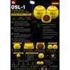 BARNETT OSL-1 - Pallone da competizione da 12", confezione da