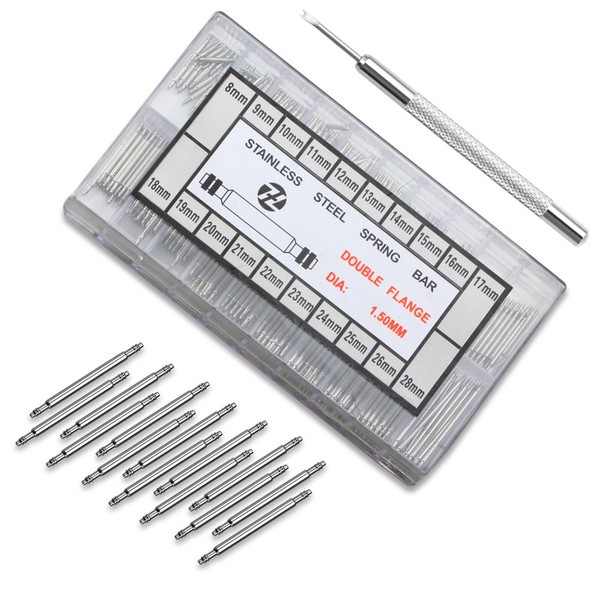 iStrap Watch Spring Bar 300pcs 8-28mm Watch Band Link Pins