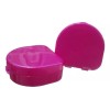 Dental Porta Guarda Estuche Para Aparatos De Ortodoncia ( 1 Caja ) Color Fucsia