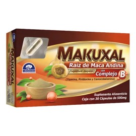 Suplemento En Cápsula Makuxal Complejo B X 500g                                                                                                       