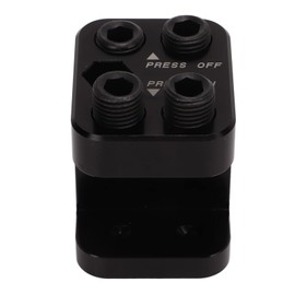 Master Link Press Tool, Motorcycle ATV Master Link Press Tool Billet Aluminum Black Anodized for 520 525 530 Chain