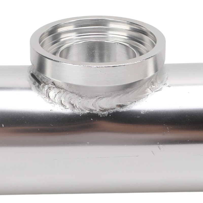 2.5in Blow Off Valve Flange Aluminum Alloy Silver Rustproof Universal