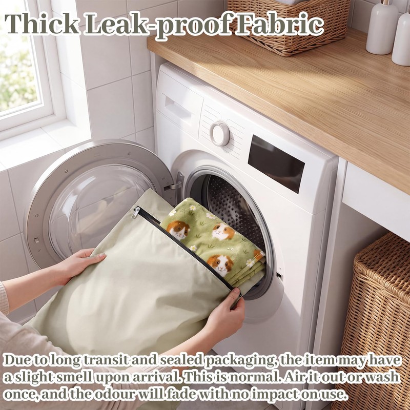 BEZHO Guinea Pig Cage Liner Wash Bag, Laundry Bags for