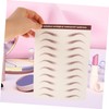 BESPORTBLE 3 Sheets Brow Lamination Realistic Eyebrow Sticker Kit Easy