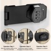 BNGXR Security Hasp Lockable, Safety Hasp with Combination Lock, Security