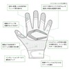 Cutters (CUTTERS) Batting Gloves B444 Power Control 4.0 for Both