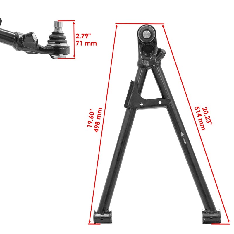 Caltric Front Lower Right A Arm For Can-Am Defender HD5