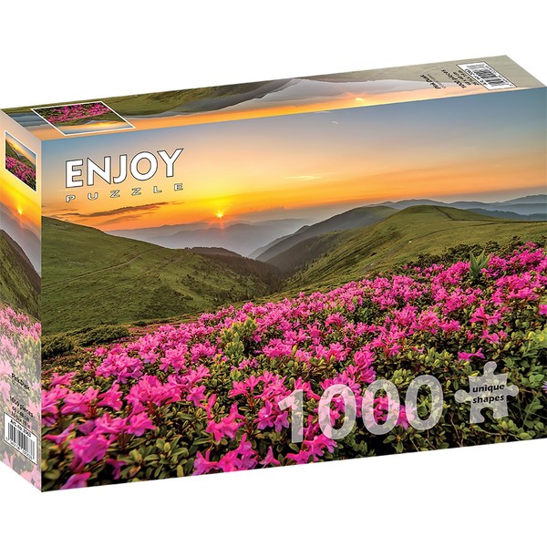 ENJOY-2063 Pink Dusk Jigsaw Puzzle, 1000 Pieces