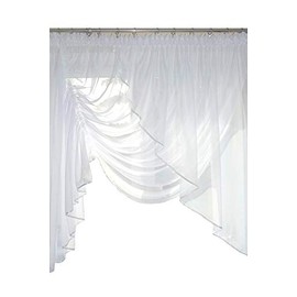 Made from Top Curtain Voile New Top Designer Curtains SET beautiful AG8 of Modern