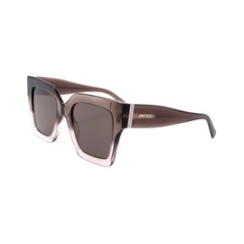 Jimmy Choo Women's Modern Square Glasses, Brown Nude, 52