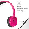 Music Sound Over Ear Wired Headphones Basic On-Ear Headphones Foldable