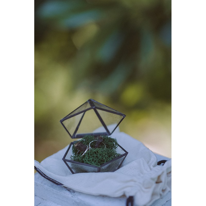 Ring box, Glass ring box, Proposal ring box Engagement ring