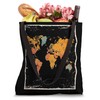 World Map Retro Tote Bag