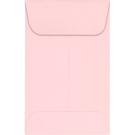 LUXPaper Coin Envelopes, Candy Pink, 2 1/4-Inch x 3 1/2-Inch, 50-Count